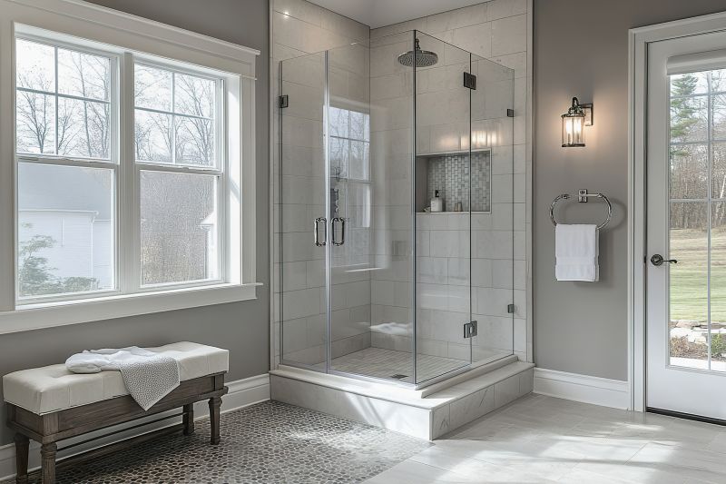 Stylish Shower with Features